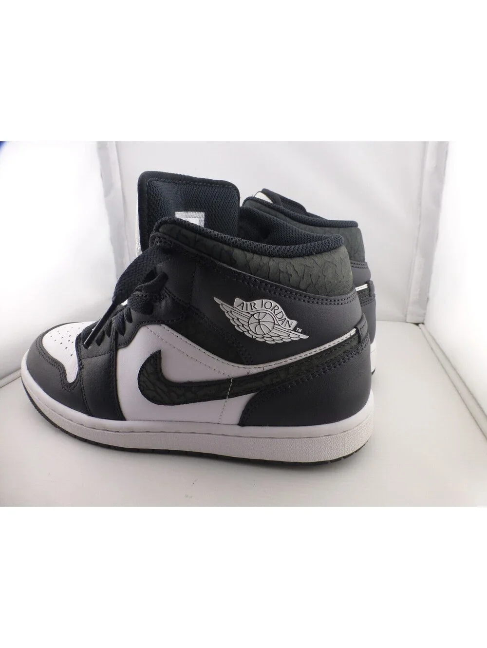 Nike Air Jordan 1 Mid Black White Black Men's Sneakers US 8 FB9911-0 - M14